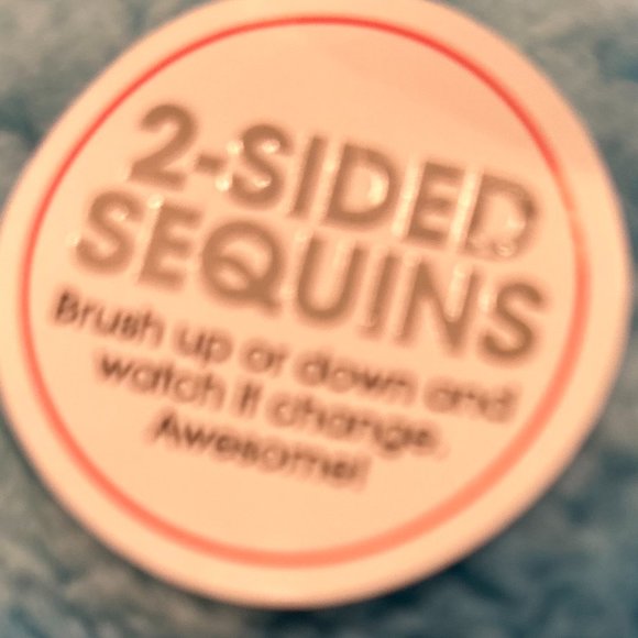 EPIC THREADS GIRLS SUGAR BLUE PEACE SIGN LOGO TOP - Picture 3 of 4